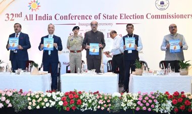 *नवा रायपुर में राज्य निर्वाचन आयुक्तों के 32वें अखिल भारतीय सम्मेलन का राज्यपाल रामेन डेका ने किया शुभारंभ*