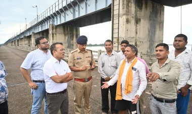 *गंगरेल बांध के सभी 14 गेट खुले, महानदी के तटीय क्षेत्रों में प्रशासन अलर्ट मोड पर*