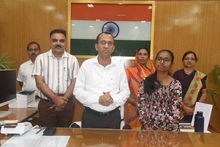 *मुख्यमंत्री विष्णु देव साय की संवेदनशील पहल से पूजा के डॉक्टर बनने के सपने को मिला संबल*
