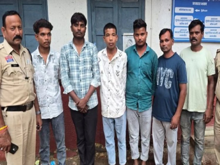 प्रतिमा विसर्जन के दौरान प्रशिक्षु DSP से मारपीट, कार में भी की तोड़फोड़; 6 आरोपी गिरफ्तार
