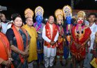 *मुख्यमंत्री ने रायपुर के ऐतिहासिक डब्ल्यूआरएस मैदान में किया रावण, कुंभकर्ण और मेघनाद के पुतलों का दहन*