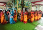 *कार्तिक मास में भक्ति में लीन हुए श्रद्धालु, पमशाला के श्री राधा-कृष्ण मंदिर में चल रहा भजन-कीर्तन*