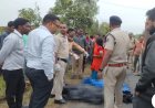 *ट्रक की टक्कर से बाइक सवार पति-पत्नी की दर्दनाक मौत, 12 वर्षीय नाती घायल*