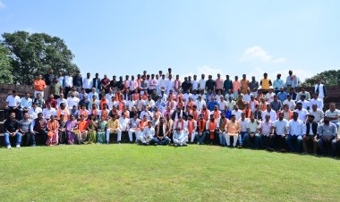 *जशपुर पहुंचे भाजपा के नवनियुक्त प्रदेश महामंत्री संगठन कर्मवीर सिंह, कार्यकर्ताओं ने किया जोरदार स्वागत*