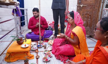 *श्री राधा कृष्ण मंदिर पमशाला में आज से भव्य धार्मिक कार्यक्रम का शुभारंभ*
